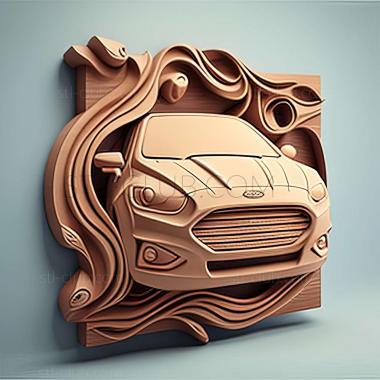 3D мадэль Ford Aspire (STL)